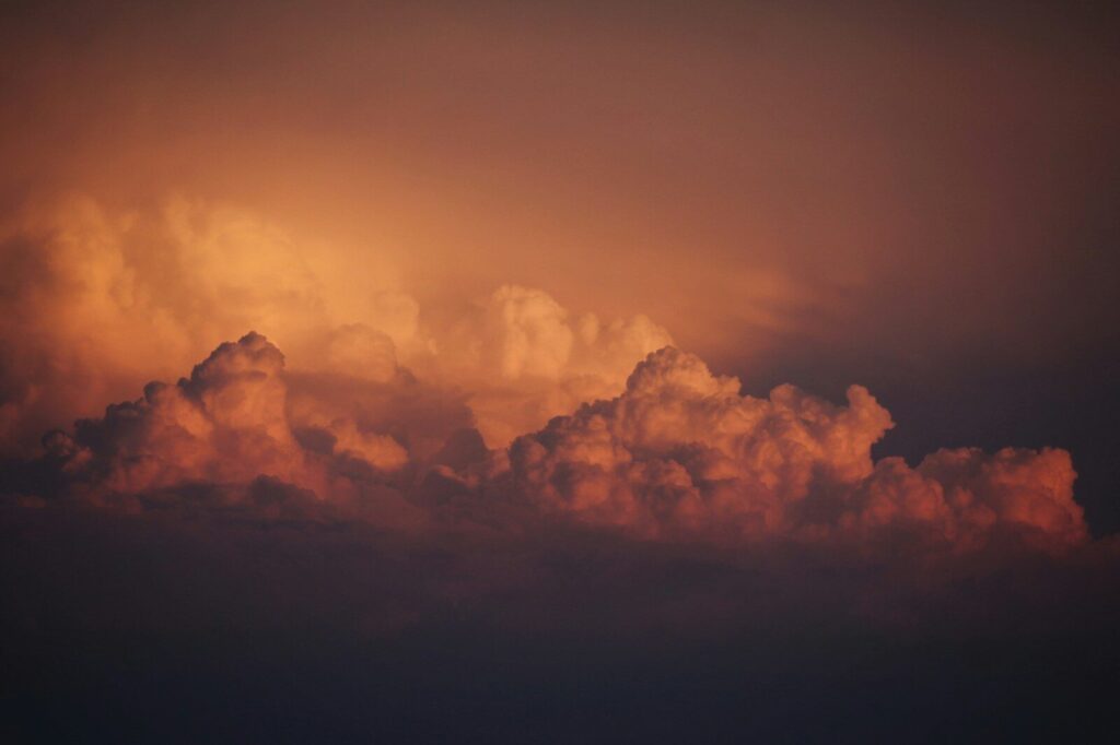 nuages dans le ciel